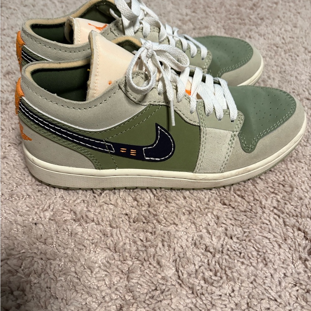 Jordan Olive Green Sneakers